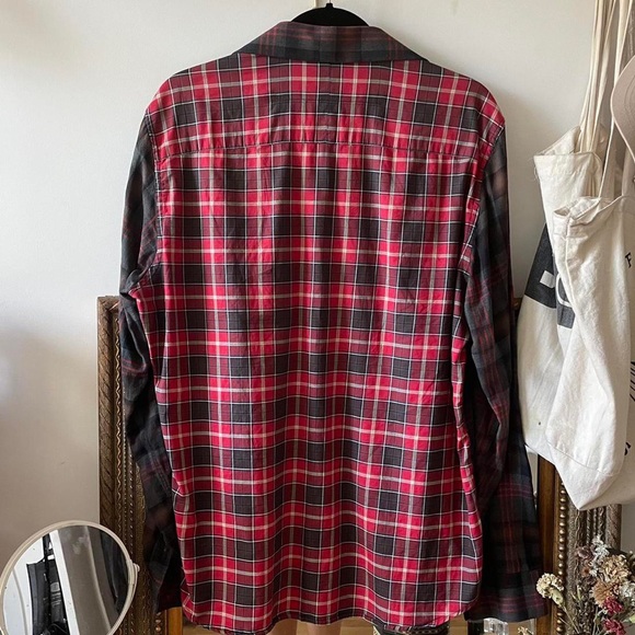 givenchy two plaid button up shirt - Picture 4 of 4